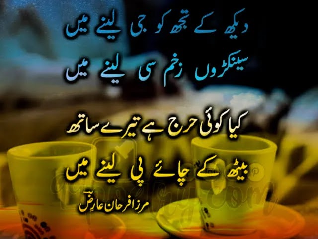 Chia Poetry - Best Urdu Mirza Farhan Ariz Shayari
