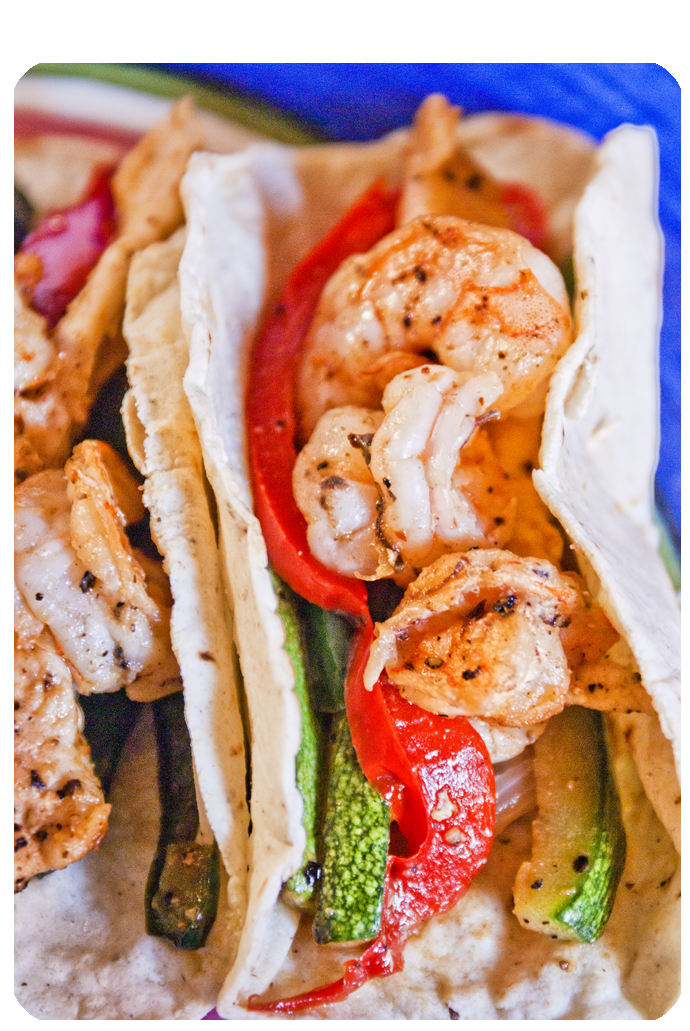 Fajitas Mar & Tierra RÚSTICA