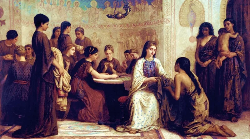 imagem-Edwin_Long_-_A_Dorcas_meeting_in_the_6th_century_-_Google_Art_Project-000-1000