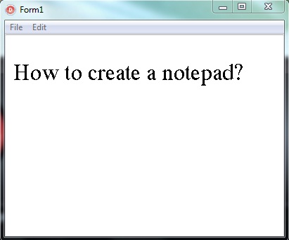 How To Create a Notepad? | WebInfo