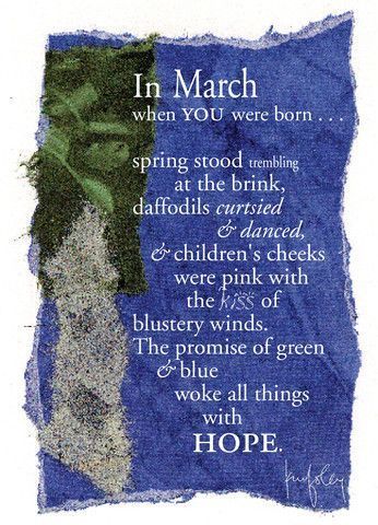 march birthday images