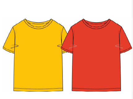 shirt layout