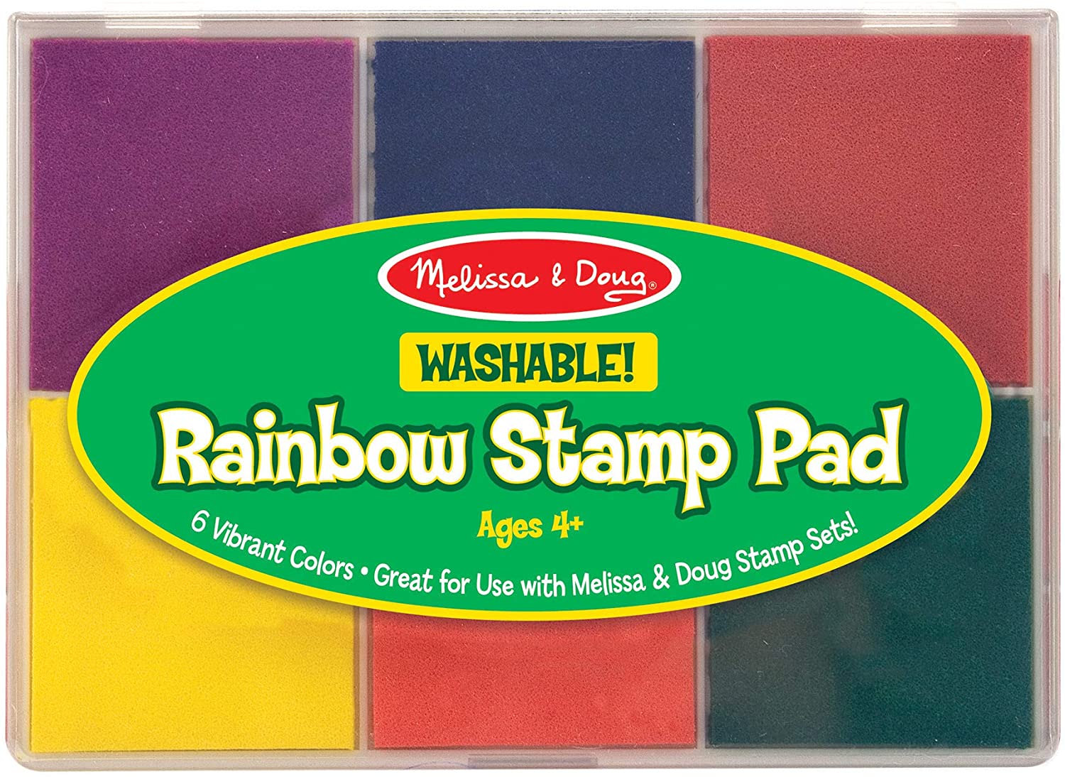 Jumbo Circular Washable Stamp Pads - Set of 10, 1 - Harris Teeter