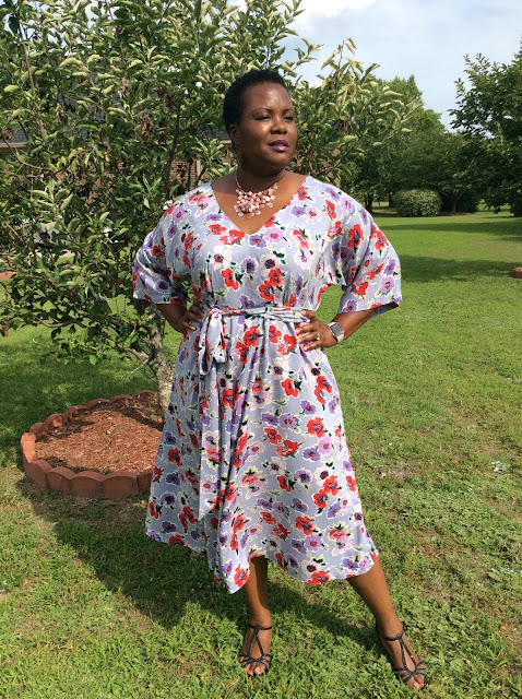 Pattern Review: V9253+ The Dress