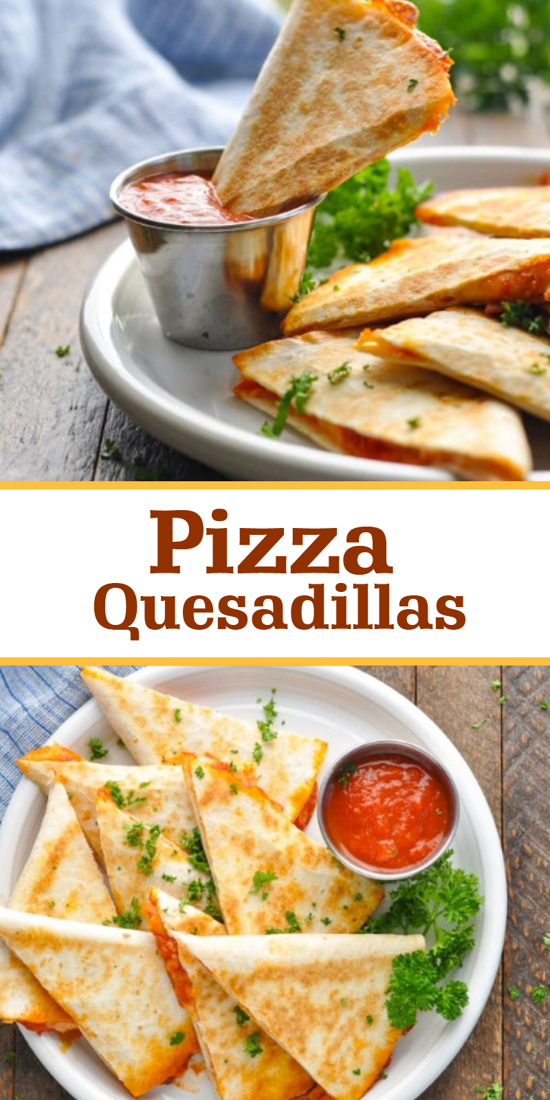 Pizza Quesadillas Elisabeth Good Recipes