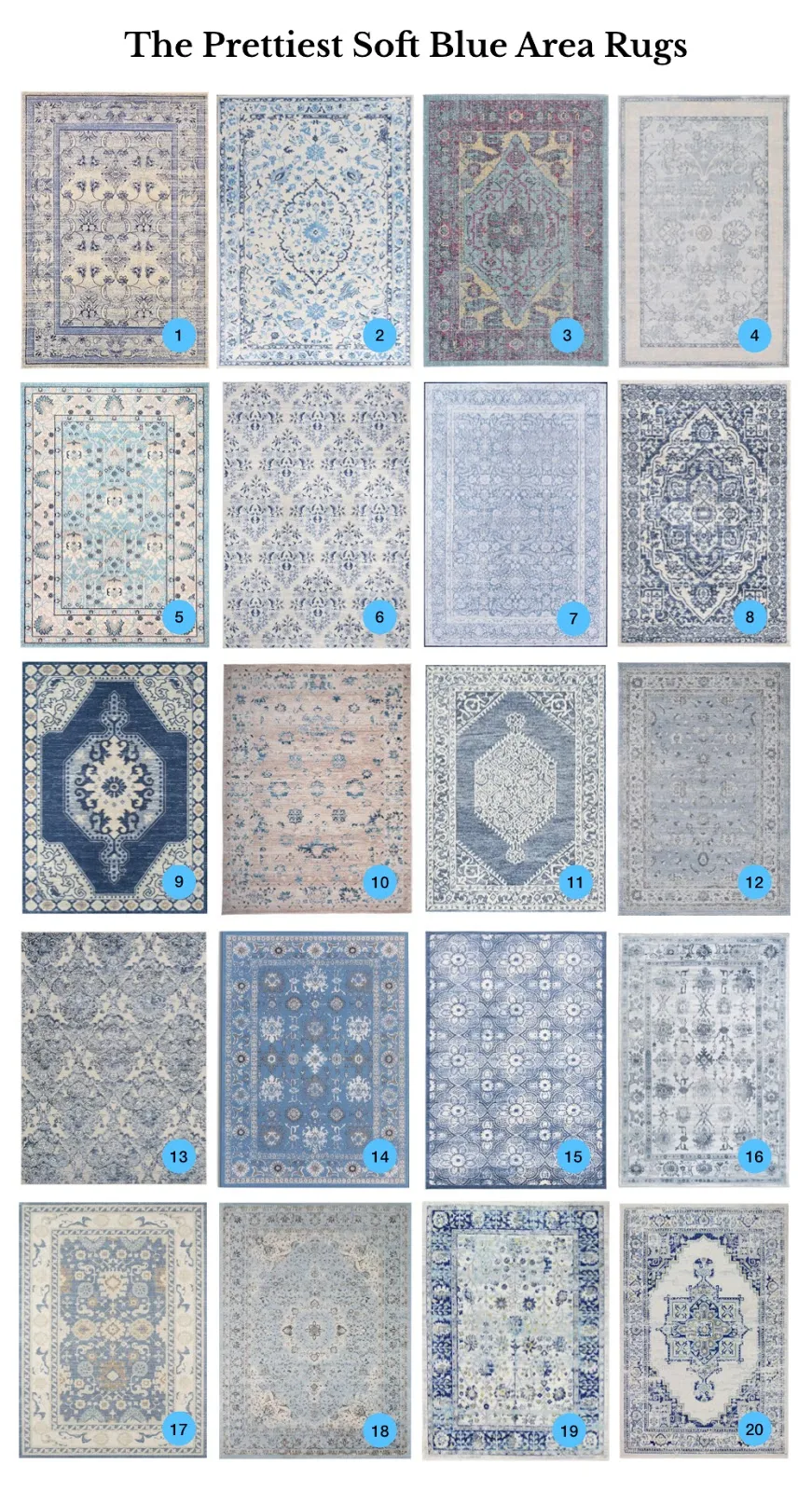 Caitlin Wilson knock off rug, french blue rug, light blue rug, pretty blue rug, Caitlin Wilson rug