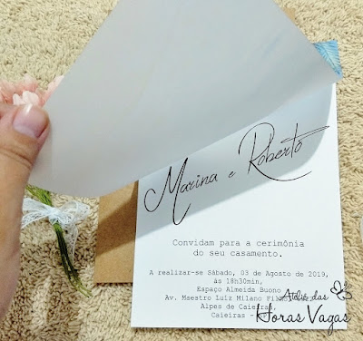  convite de casamento artesanal personalizado rustico casamento na praia translucido delicado estampado praia aquarelado aquarela watercolor papel vegetal envelope papel kraft luva 15x21 noivado noivas convite criativo diferente sofisticado barato