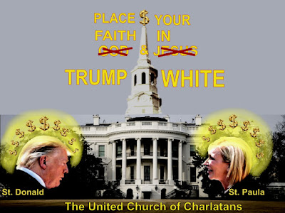 Alternate Fact: The Church of Greed and its Patron Saints, From InText