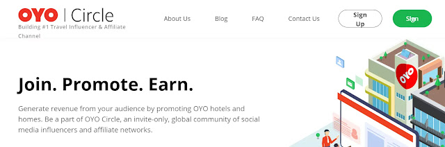 OYO Hotels Affiliate program