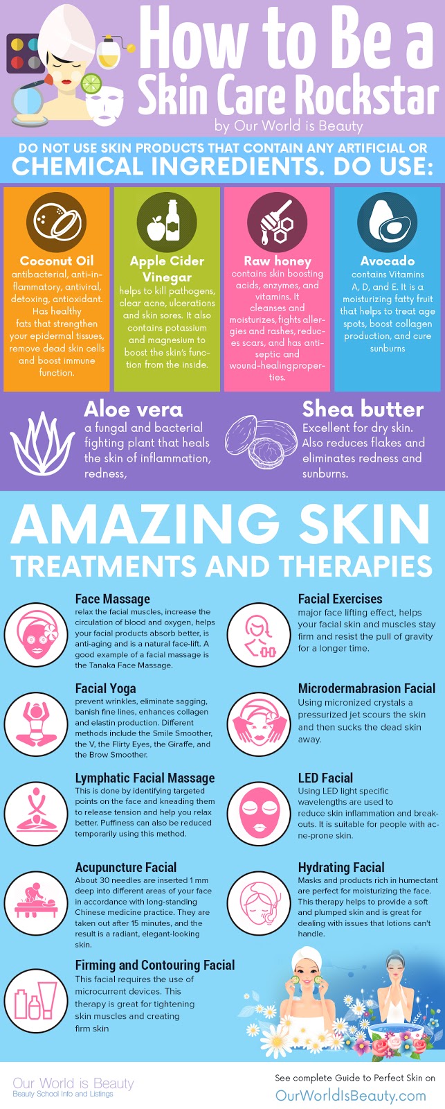 common skin care routine info
