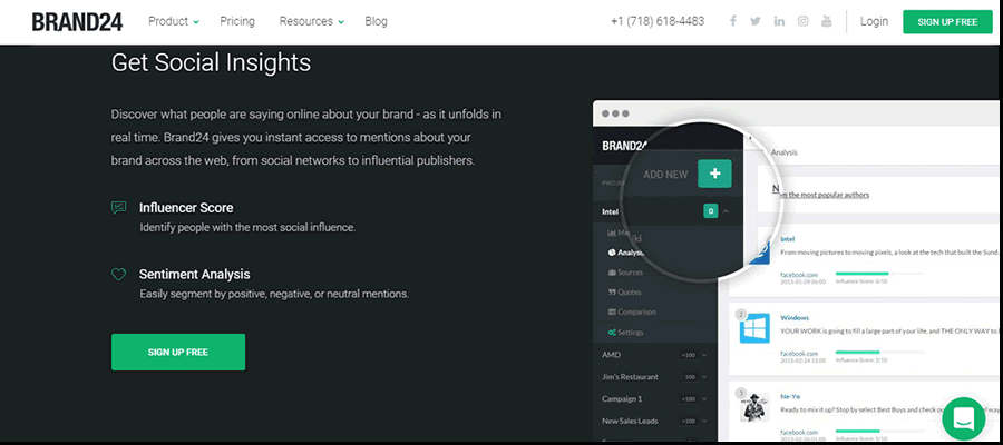 Access to your business's social insights with Brand24 Access to your business's social insights with Brand24