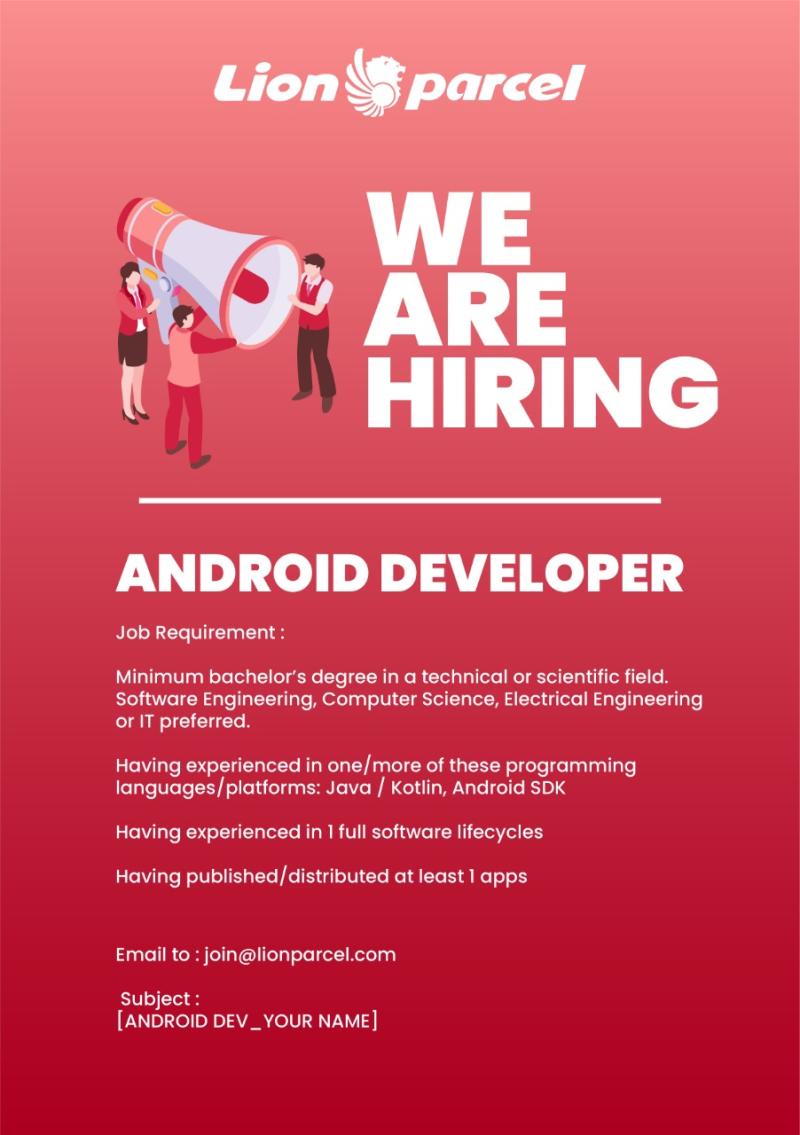 Lowongan Kerja PT Lion Parcel Bulan Juni 2020 - LOKER UPDATE