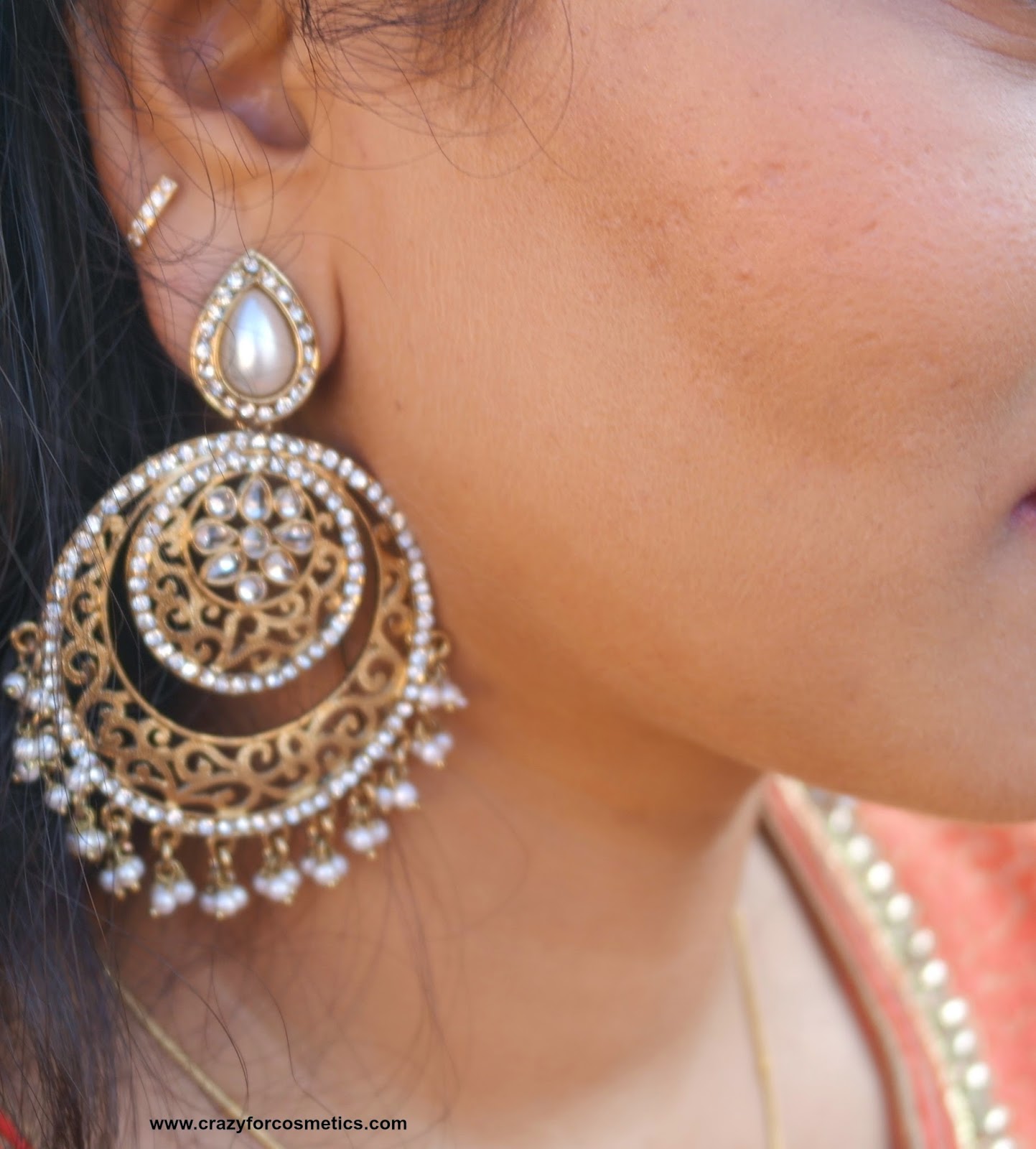 indian chandbali earrings