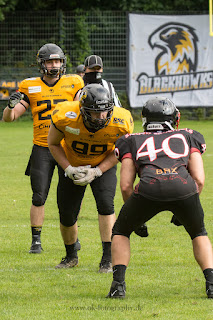 Sportfotografie American Football Münster Blackhawks