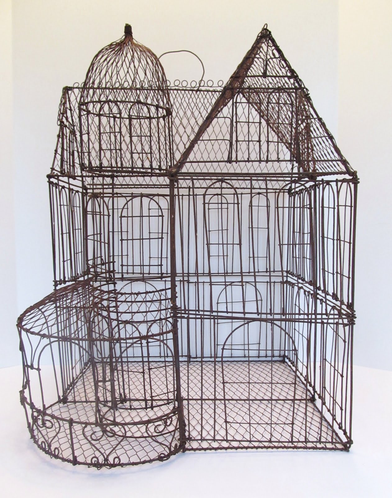 Sassytrash Bird Cage Mansion and ETSY......