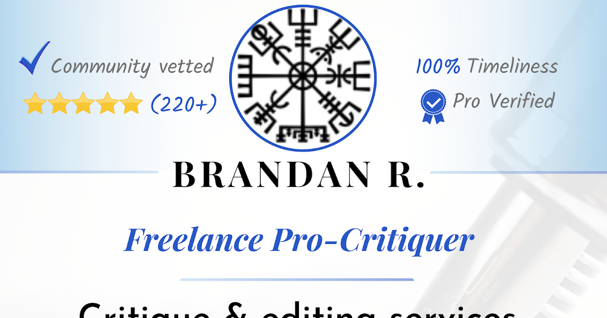 Pro-Critiquer Interview Series with Brandan R.