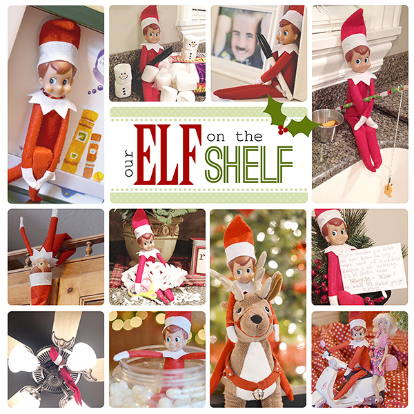 .creating my life.: {OUR ELF ON THE SHELF}