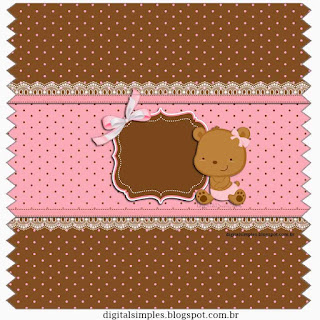 Osita Bebé: Etiquetas para Candy Bar para Imprimir Gratis. Etiquetas de Osita Bebé para imprimir gratis.
