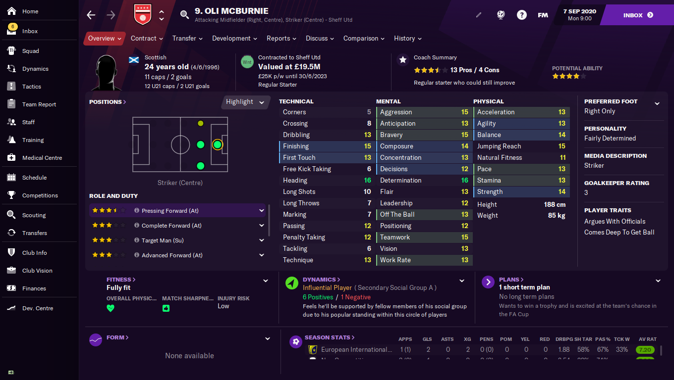 FM21 Sheffield United 532 Wing Play Tactic Team Guide FM Blog