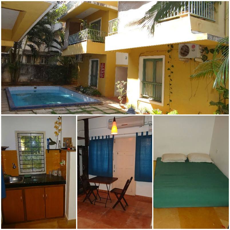 RentDaily Studio Apartment in Goa