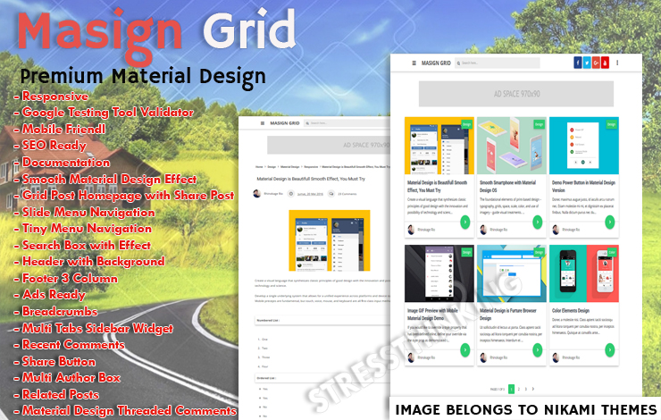 Masign Grid Premium Responsive Blogger Template Masign Grid Premium Responsive Blogger Template