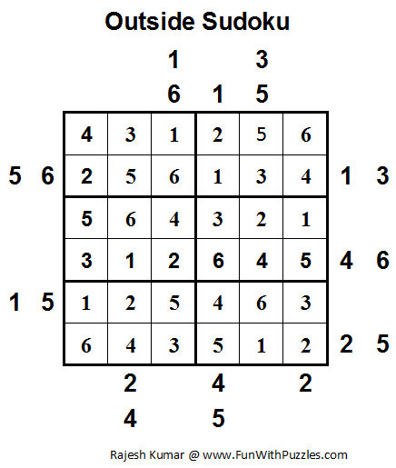 Reverse Kropki Sudoku Mini Sudoku Series 8 
