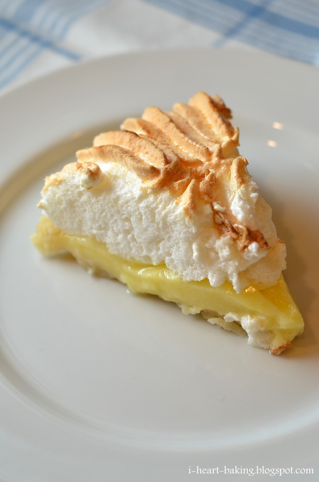 i heart baking!: lemon meringue pie