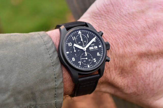 Review the IWC Pilot Chronograph "Tribute 3705" Replica With Low Price