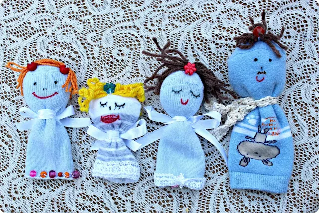 Sock Dolls from Handmade By Amalia