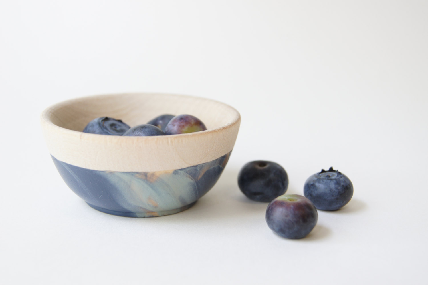 dipped wooden bowls