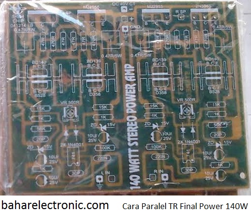 Cara Paralel TR Final Power 140W