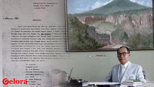 Salinan Surat Bung Hatta untuk Guntur Sukarnoputra mengenai Perjalanan Naskah Pancasila Salinan Surat Bung Hatta untuk Guntur Sukarnoputra mengenai Perjalanan Naskah Pancasila