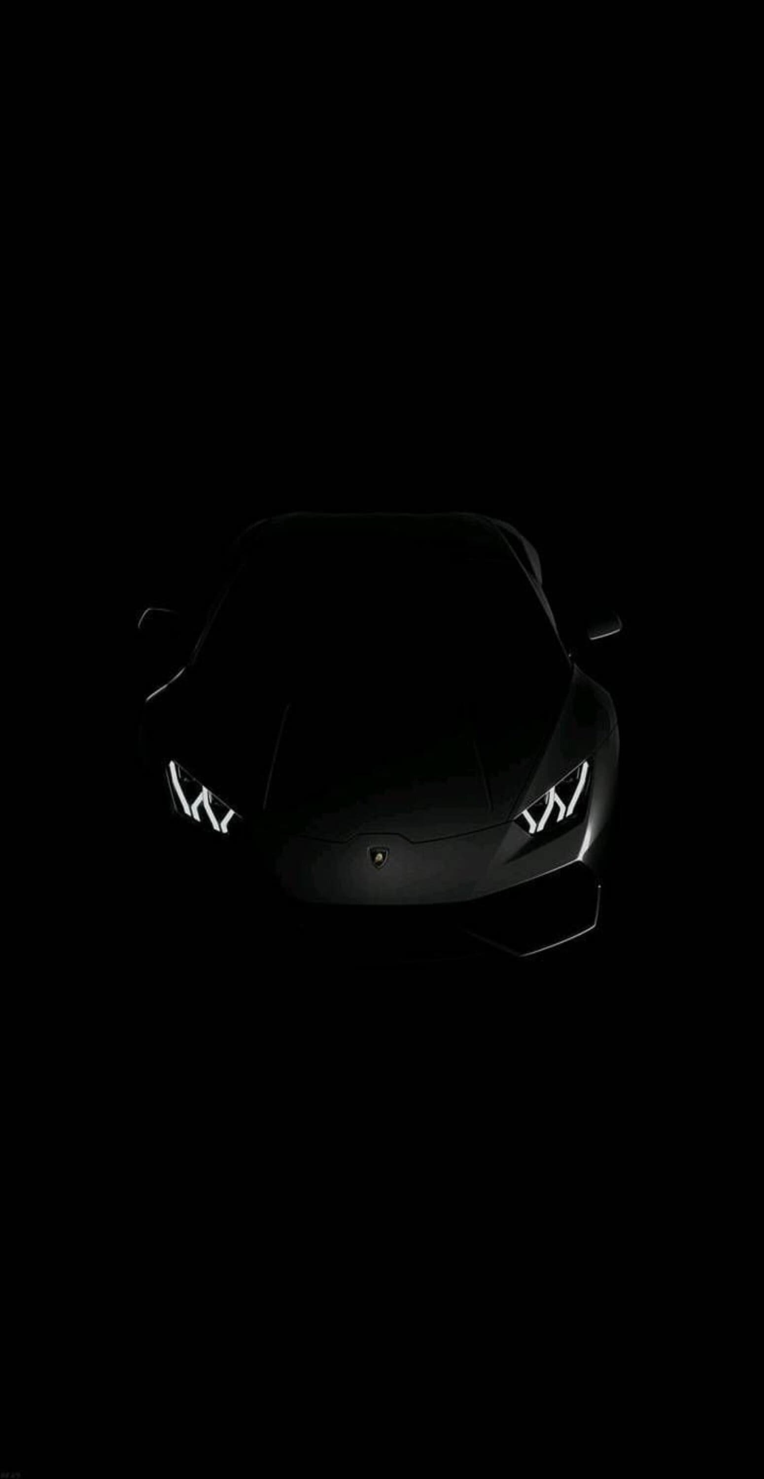 افخم خلفية سيارة فيراري سوداء بدقة HD مناسبة للايفون