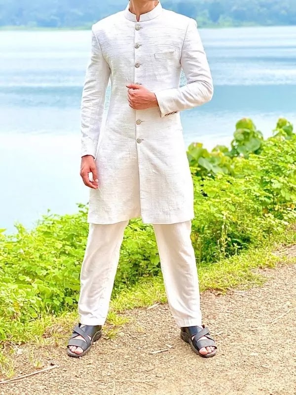 Kurta-pajama with nehru jacket