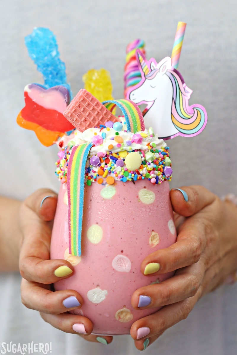 UNICORN MILKSHAKES Recipes Home Inspiration and DIY Crafts Ideas