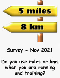 Survey - Miles or Kms?