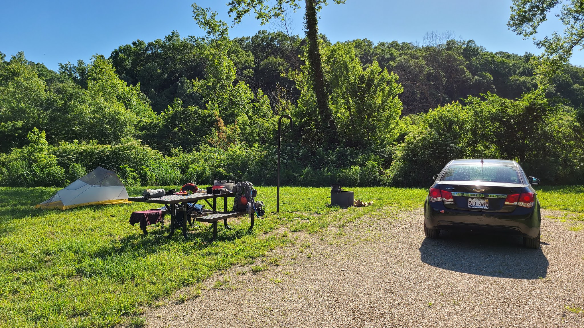 Alex Hikes No Gender, More Trees! Ozark Trail Blair Creek Section