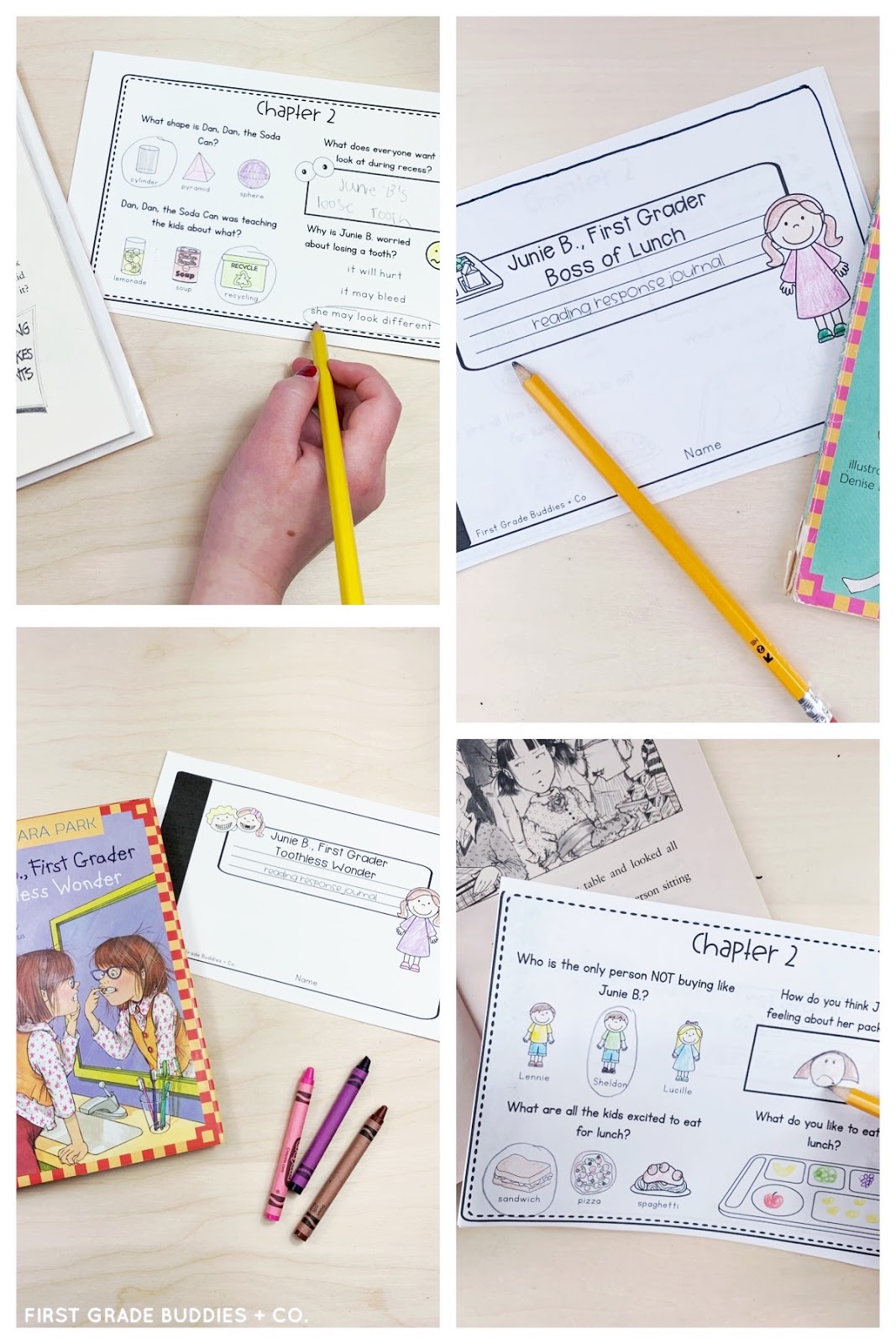 Comprehension Practice With A Primary Grade Favorite Junie B Jones 