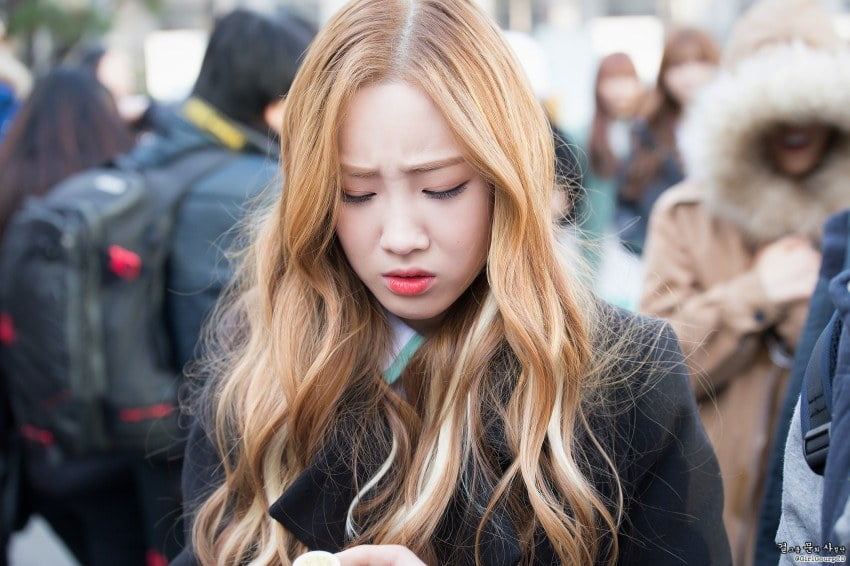 청초 지애의 버릇