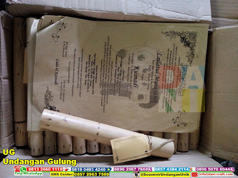 jual Undangan Gulung