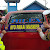 Polres Lebak Pasang Stiker Himbauan "Ayo Pakai  Masker" Di Angkutan Umum