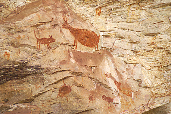 Pesquisas Ibañez SÍTIO ARQUEOLÓGICO DA PEDRA PINTADA EM MINAS GERAIS.