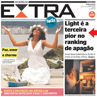 Light  terceira pior no ranking do Apagão