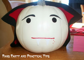 How to make a Vampire Pumpkin