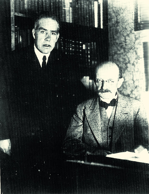 Нильс Бор и Макс Планк, 1920-е годы