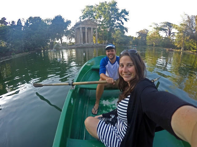 Rowing in Rome Rowing in Rome