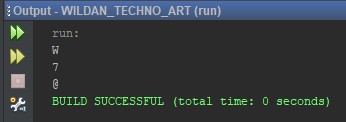 Penggunaan Tipe Data Char pada Java Penggunaan Tipe Data Char pada Java