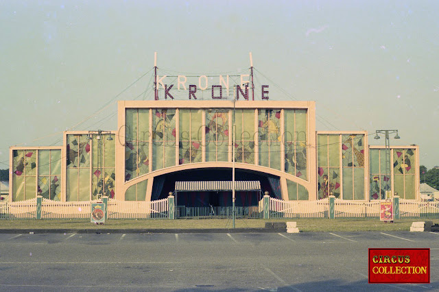 Cirque Krone 1975 Photo Hubert Tièche    Collection Philippe Ros 