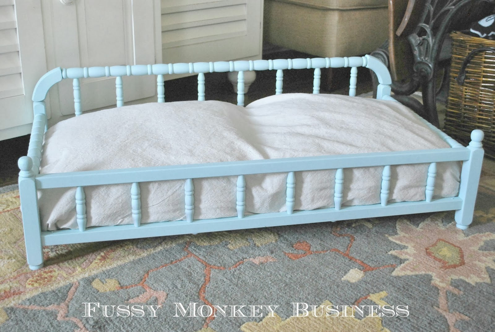 Wench Wisdom Changing Table Turned Dog Bed