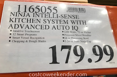 Deal for the Ninja Intelli-Sense Kitchen System with Advanced Auto IQ at Costco